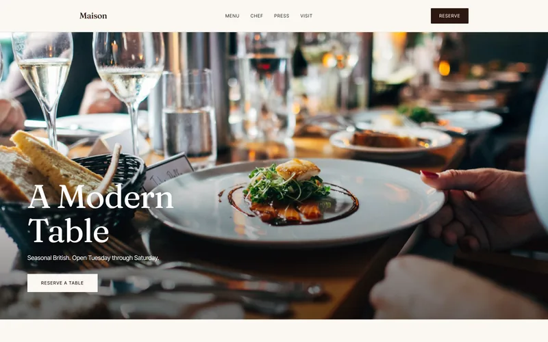Maison theme preview